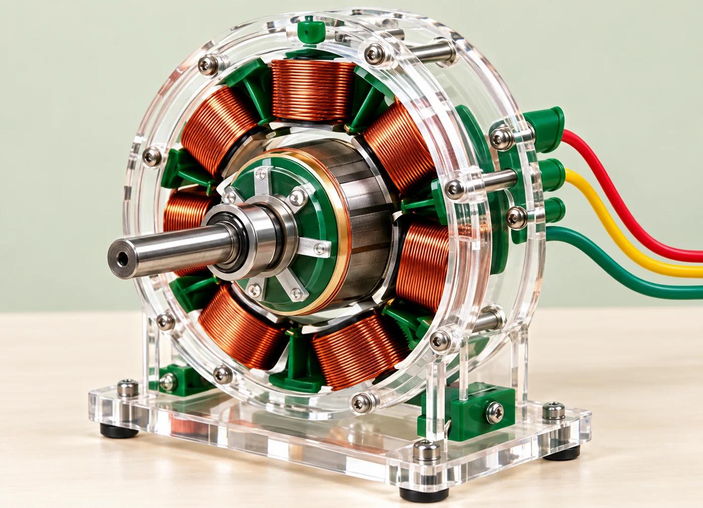 Moteur triphasé basse tension