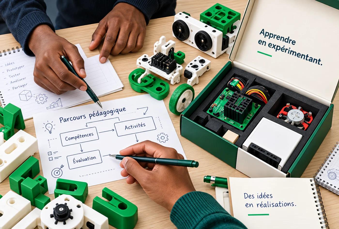 Travail de conception d’un kit pédagogique sur mesure