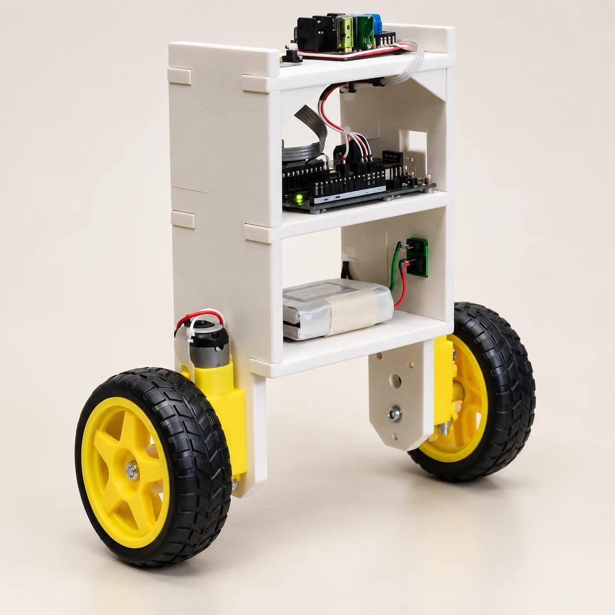 Robot équilibriste BestLab à deux roues